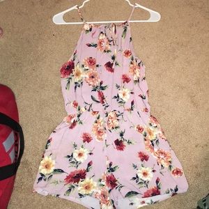 Sweet Wanderer Floral Romper